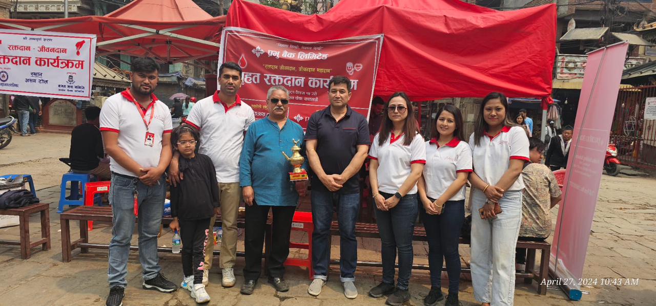 Blood Donation Programmed by Asan Branch